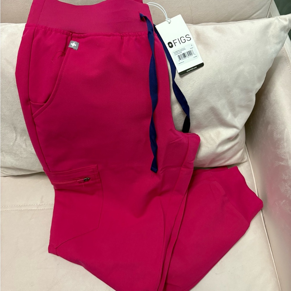 Figs Pink Bottoms Joggers